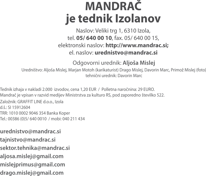 Mail: drago.mislej@gmail.com